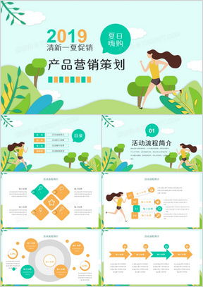 产品营销策划PPT模板 助力高效市场营销策划